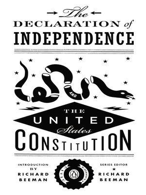 cover image of The Declaration of Independence and the United States Constitution